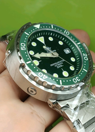 Годинник наручний дайвер addiesdive tuna, тунець 300m seiko nh355 фото