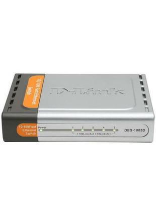 Світч (switch) d-link (des1005d) в дуже хорошому стані 5 п...