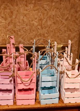 Ящик для квітів, подарунків, флористичний ящик