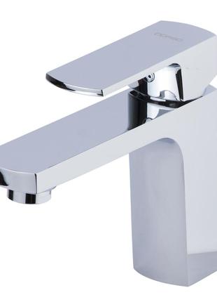 Смеситель для раковины или умывальника литой на шпильке como ø35 corso (bf-2a129c) (9611000) ve-33