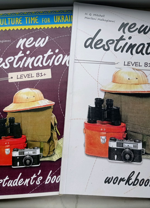 New destinations b1+ students book+workbook