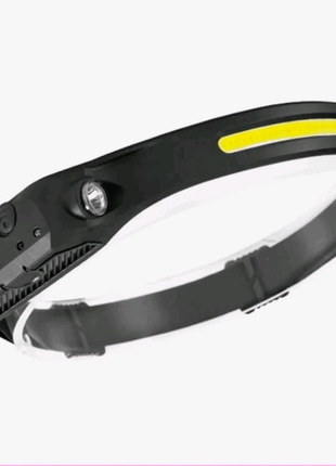 Ліхтар налобний акумуляторний led