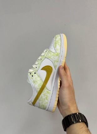 Nike dunk yellow strike2 фото