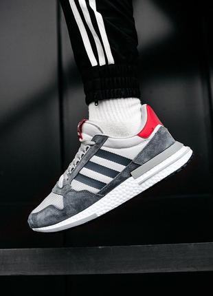 Adidas rm 500 grey fur, кроссовки адидас серые1 фото