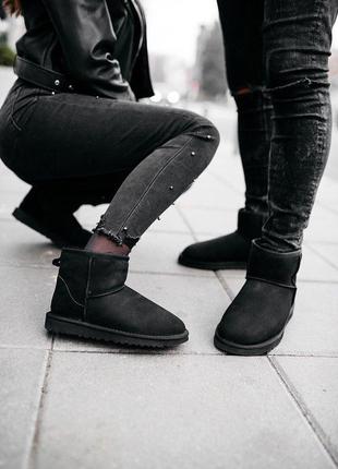 Чоловічі ugg classic mini "black"1 фото