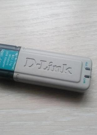 Бездротовий usb wifi адаптер d-link dwl-g122