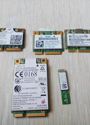 Wifi, bluetooth модуль для ноутбука broadcom ,intel 5шт одним лот