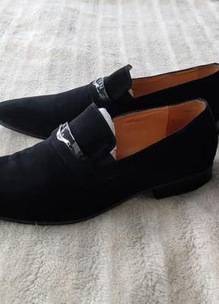 Туфлі чоловічі vitto rossi нат. замша