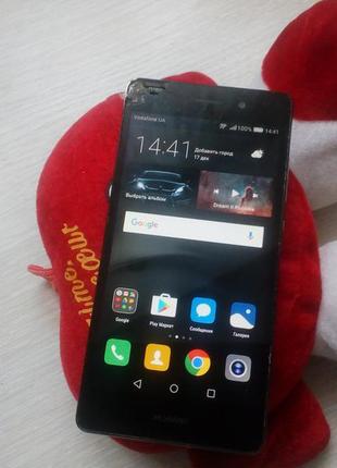 Телефон huawei p8 lite black (ale-l21) 2/16gb