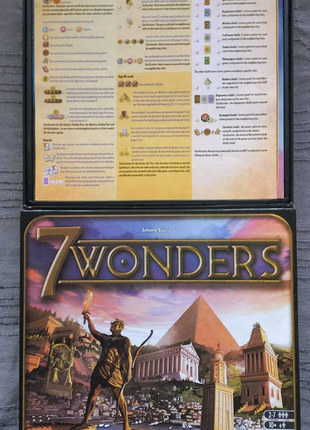 Настільна гра 7 wonders (7 чудес) - англійська мова