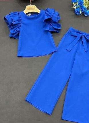 Костюм для девочки 110-116, 122-128,  134,140,146,152,158 см