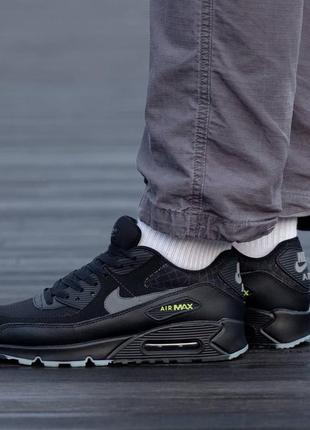 Мужские кроссовки nike air max terrascape 90 black web