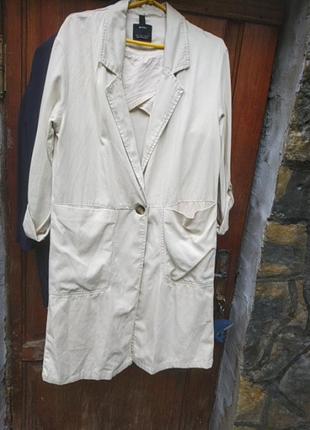 Bershka плащ тренч