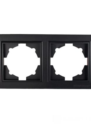 Рамка подвійна графіт