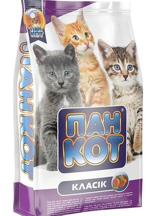 Пан кот классик сухой корм для котят 10 кг