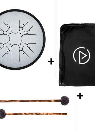 Глюкофон пазз, 25 см, "серый" ручной работы