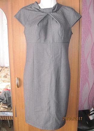 Платье теплое под водолазку 38р. 42-44р