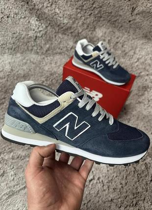 Кросівки new balance 574 (blue)1 фото