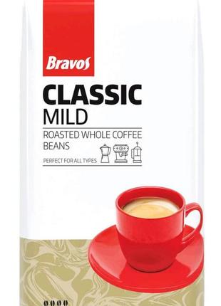 Кофе в зернах bravos classic 1кг