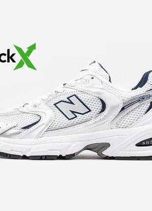 Оберіть стильні кросівки new balance 530 white navy 43