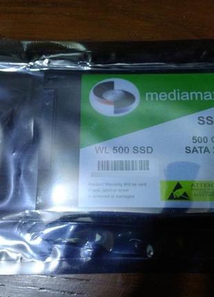 Ssd для ноута 500gb mediamax 2.5" sata-3 tlc