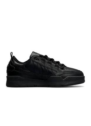 Чоловічі кросівки для бігу, спортивні легкі кросівки ,кеди демісезонні adidas originals adi2000 all black, літні кроси 41-462 фото