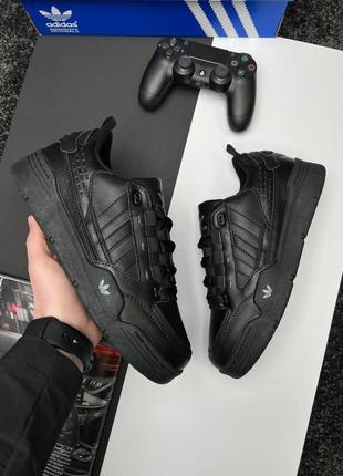 Мужские кроссовки для бега, спортивные легкие кроссовки,демисезонные кеды adidas originals adi2000 all black8 фото