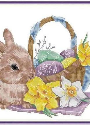 Набір для вишивання за нанесеною на канву схемою "owl with lollipop". aida 14ct printed 18*22 см