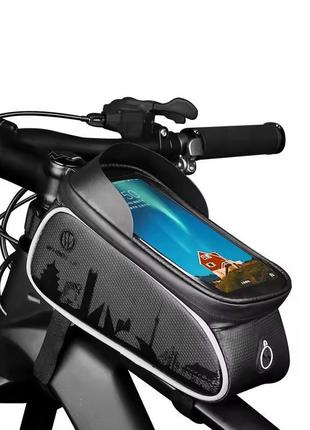 Велосумка eslnf 020-1 на раму, чорний (eslnf)