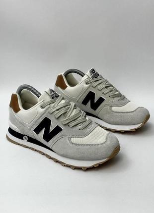 Кросівки new balance 574 sand colored7 фото