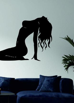 Декоративное настенное панно «силуэт женщины», декор на стену2 фото