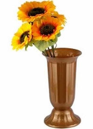 Подсолнечник искусственный букет искусственный подсолнечников 40см из 5 гол (15см окруж) искусственные цветы