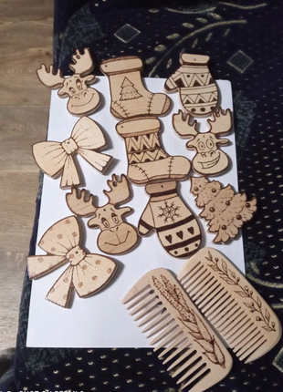 Новорічні прикраси, аксесуари, игрушкт