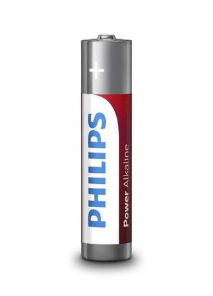 Батарейка philips power alkaline aaa lr03 1шт (24803)