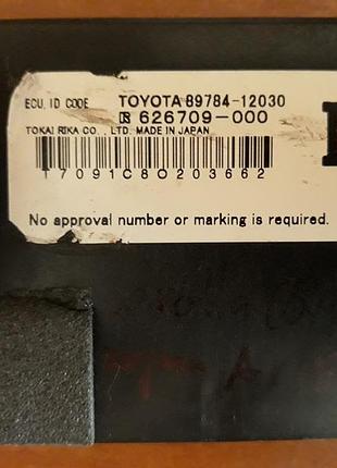 Ecu id code toyota 89784-12030
