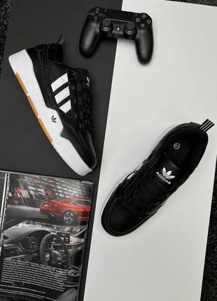 Мужские кроссовки adidas adidas originals adi2000 black white gum,уличные кроссовки мужские,кеди 41-468 фото