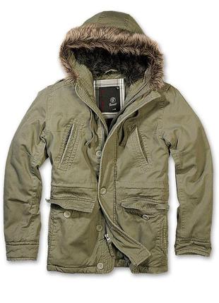 Brandit куртка аляска brandit vintage explorer olive (s)