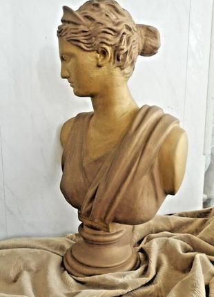 Артеміда - діана скульптура бюст давньогрецький 51см3 фото