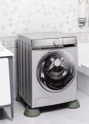 Антивибрационные подставки под стиральную машину, холодильник, посудомойку, нагрузка до 600 кг.8 фото