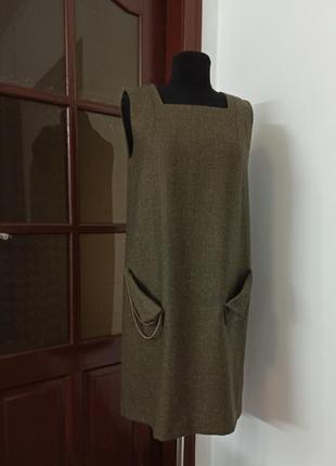 Сукня з тонкої вовни (ручна робота)