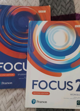 Focus 2. книги з англійської мови.