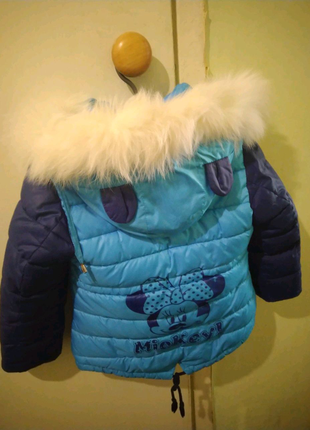 Курточка зимова для дитини унісекс2 фото