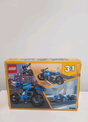 Конструктор lego creator супермотоцикл 31114