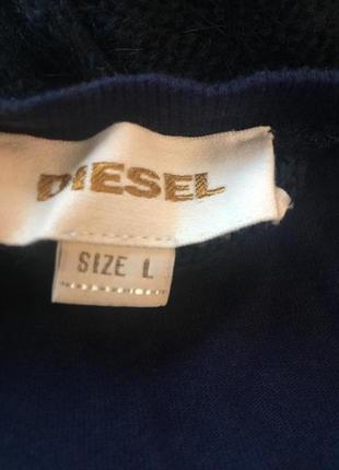 Джемпер, светр diesel 48 р з сумішевої вовни8 фото