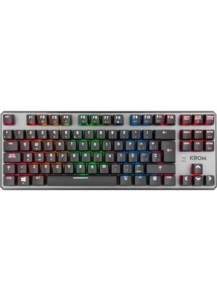 Игровая механическая клавиатура krom kernel tkl с подсветкой