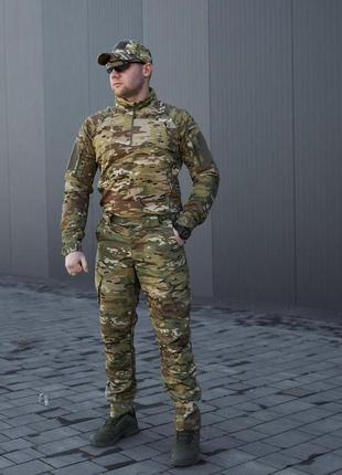 Тактична сорочка мультикам армійська бойова сорочка убакс для військовослужбовців4 фото