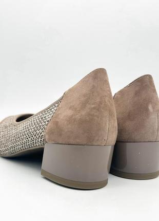 Туфлі caprice 37(р) коричневий текстиль/замша 0-1-1-9-22502-42-d-266 фото
