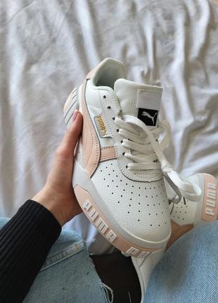 Кроссовки puma cali white