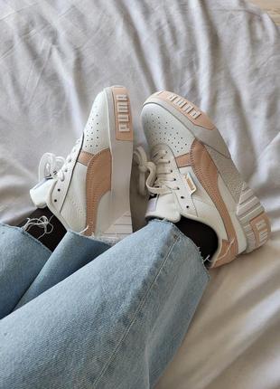 Кроссовки puma cali white5 фото