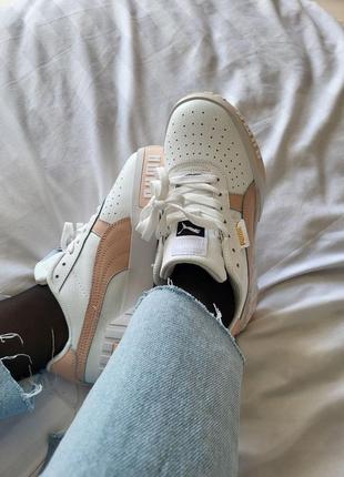 Кросівки puma cali white8 фото